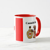 Kanadische Tageskapselsirup und Bacon-Tasse Tasse (VorderseiteRechts)