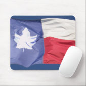 kanadische/texanische Flagge Mousepad (Mit Mouse)