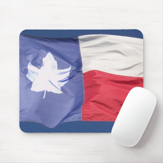 kanadische/texanische Flagge Mousepad (Mit Mouse)