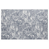 kanadische Tiere Marineweiß Stoff (Fat Quarter (45,7 x 55,9 cm))