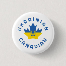 Kanadische ukrainische Wurzeln Button