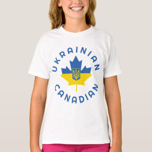 Kanadische ukrainische Wurzeln T-Shirt
