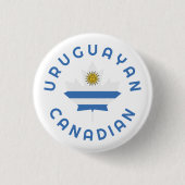 Kanadische Uruguayan Roots Button (Vorderseite)
