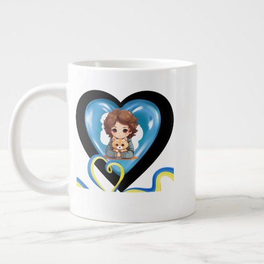 Kanadische Vaterschaft Toronto Vaters Liebe Vancou Jumbo-Tasse (Links)