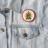 Kanadische Wappen-Circle-Form Button (Beispiel)