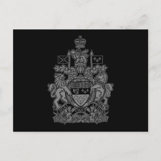 Kanadische Wappen - Kanada-Wappen Postkarte