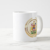 Kanadische Wappendecke Jumbo-Tasse (Vorderseite Rechts)