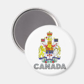 Kanadische Wappendecke Magnet (Vorderseite/Rückseite)