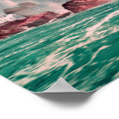 Kanadische Wasserfälle - Vintage Niagara - 1900 Poster (Ecke)