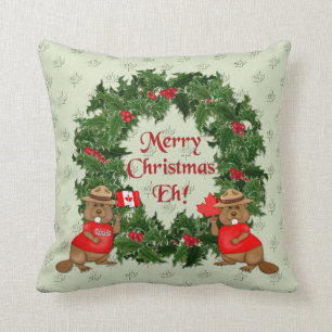 Kanadische Weihnachten Kissen