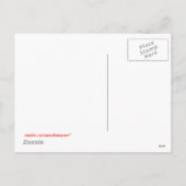 Kanadische Weihnachtsbaumdekoration Feiertagspostkarte (Rückseite)