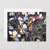 Kanadische Wildblumen von Tom Thomson Postkarte (Vorne/Hinten)