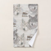 Kanadische Wildtiere Badhandtuch Set (Handtuch)