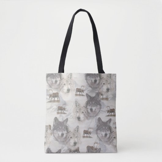 Kanadische Wildtiere Tasche (Vorderseite)