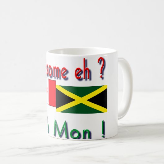 Kanadische Wurzeln Kaffeetasse (VorderseiteRechts)