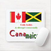 Kanadische Wurzeln Mousepad (Mit Mouse)