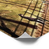 KANADISCHE ZENTREN: MONTREAL - WASSERFARBE POSTER (Ecke)