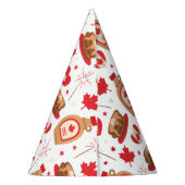 Kanadischer Ahornsirup Partyhütchen (Rückseite)