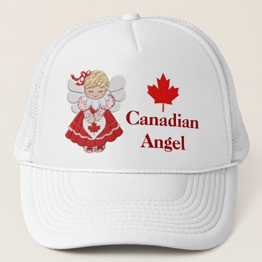 Kanadischer Angel Truckerkappe (Vorderseite)