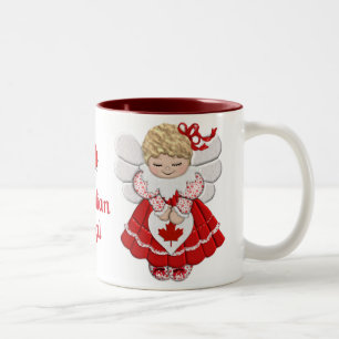 Kanadischer Angel Zweifarbige Tasse