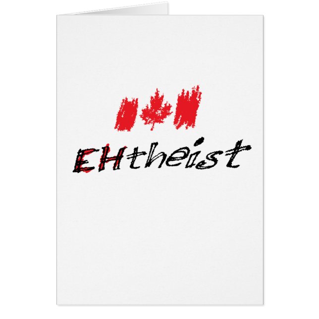 Kanadischer Atheist wird "EHtheist" angerufen! (Vorne)