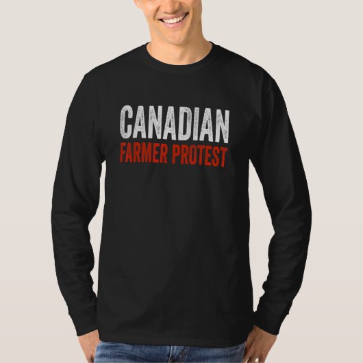 Kanadischer Bauernprotest T-Shirt (Vorderseite)