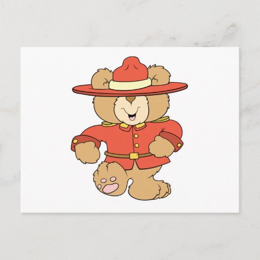 Kanadischer Bergbär Postkarte (Vorderseite)