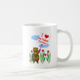 Kanadischer Biber Lieben des Yukon Kaffeetasse