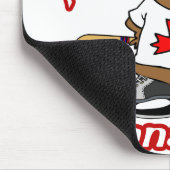 Kanadischer Biber Mousepad (Ecke)