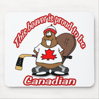 Kanadischer Biber Mousepad