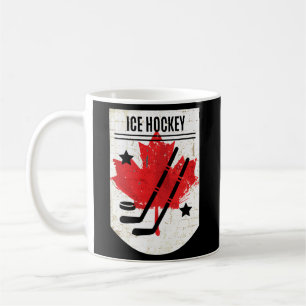 Kanadischer Eishockey für Kanada-Tag Kaffeetasse