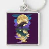 Kanadischer Elch & Moon Wildtier Schlüsselanhänger (Vorne)