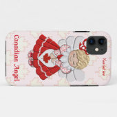 Kanadischer Engel und Ahornleaf - Anpassen Case-Mate iPhone Hülle (Rückseite (Horizontal))