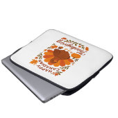 Kanadischer Erntedank Herbstfeier Klassik T Laptopschutzhülle (Vorne Knopf)