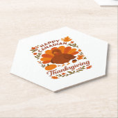 Kanadischer Erntedank Herbstfeier Klassik T Untersetzer (angewinkelt)