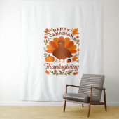 Kanadischer Erntedank Herbstfeier Klassik T Wandteppich (Beispiel)