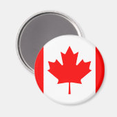 Kanadischer Fahnen-Magnet Magnet (Vorderseite/Rückseite)