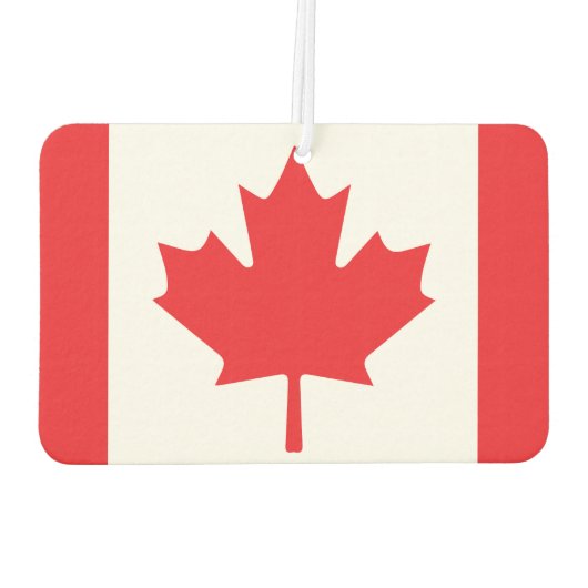 Kanadischer Flag Air Freshener Autolufterfrischer (Rückseite)