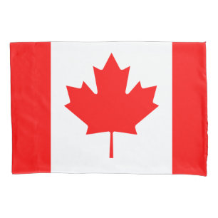 Kanadischer Flaggenkissenbezug für Kanada Kissenbezug
