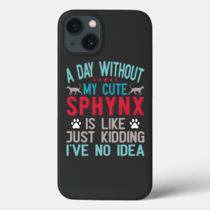 Kanadischer Frisör Sphynx Cat Owner Funny Sprichwo Case-Mate iPhone Hülle