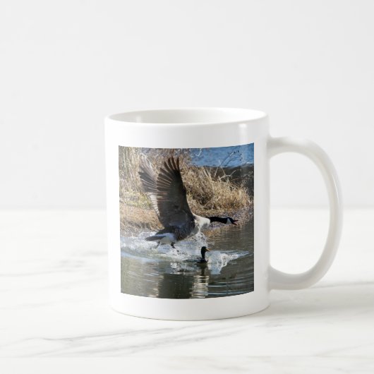 Kanadischer Gans-Start Kaffeetasse (Rechts)