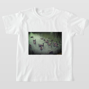 Kanadischer Gänse und Mallard Encks T - Shirt