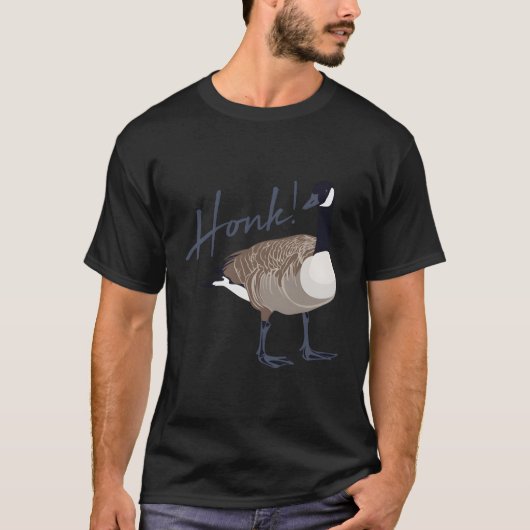 Kanadischer Gänsehonk-Vogeljäger 2 T-Shirt (Vorderseite)