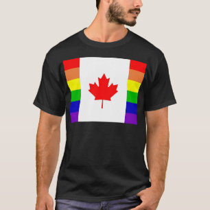 Kanadischer Gay Pride T-Shirt