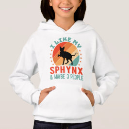 Kanadischer haarloser Sphynx Cat Owner Spaß Hoodie