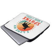 Kanadischer haarloser Sphynx Cat Owner Spaß Laptopschutzhülle (Vorne Knopf)