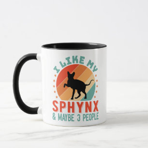 Kanadischer haarloser Sphynx Cat Owner Spaß Tasse