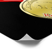 Kanadischer Hockey Poster (Ecke)