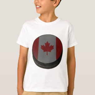 Kanadischer Hockey-Puck T-Shirt