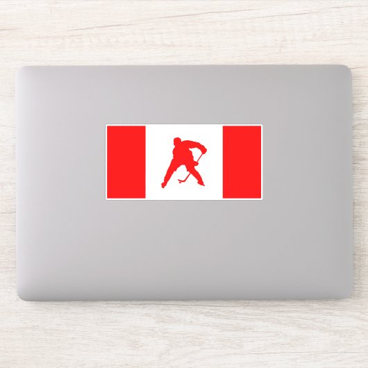 Kanadischer Hockey-Sticker Aufkleber (Computer)